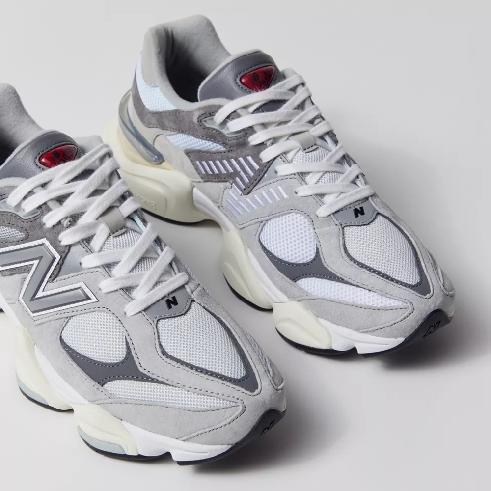 New Balance 9060 Rain Cloud w/ Castlerock and White